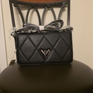NWT Valentino Orlandi Black Crossbody Bag